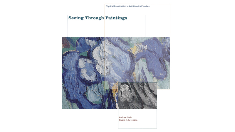 Detail of book cover, 'Seeing Through Paintings'